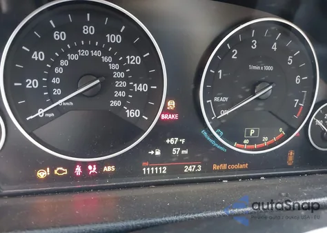 2015 BMW 328I xDrive z USA, uszkodzony, nr VIN WBA3B3C54FF548828